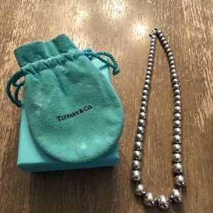 Tiffany & Co Hardware Bead Ball Necklace